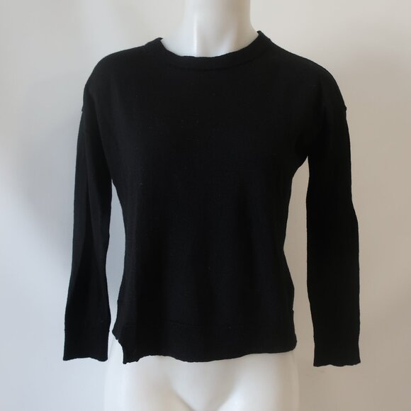 Womens Zadig & Voltaire 100% Wool Black Sweater S - Picture 2 of 6